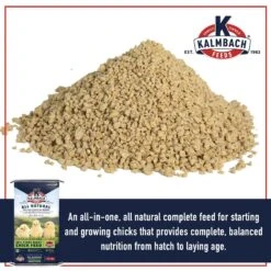 Kalmbach Feeds All Natural 18% Protein Start Right Chick Feed 11 Kalmbach Feeds All Natural 18% Protein Start Right Chick Feed -Meadow Farm 218139 PT2. AC SS1800 V1682113778