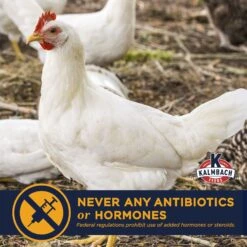 Kalmbach Feeds All Natural Non-GMO 22% Protein Start To Finish Meatbird Crumbles Poultry Feed -Meadow Farm 218143 PT5. AC SS1800 V1682113087