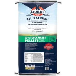 Kalmbach Feeds All Natural 20% Protein Flock Maker Pellets Poultry Feed -Meadow Farm 218145 PT2. AC SS1800 V1675175170