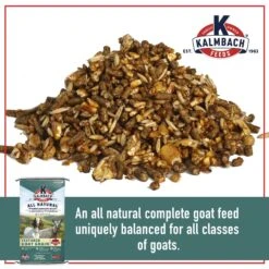 Kalmbach Feeds 16% Grain Goat Feed, 50-lb Bag -Meadow Farm 218151 PT2. AC SS1800 V1682113092