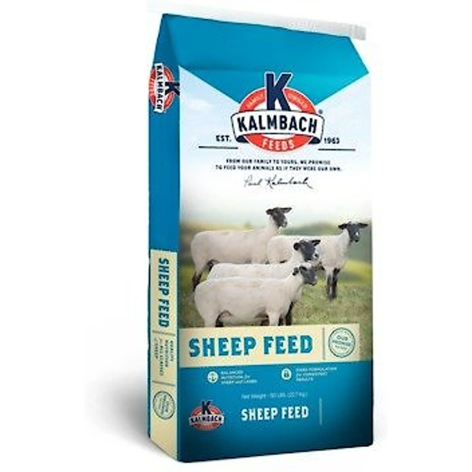 Kalmbach Feeds 15% Textured Ewe Maintainer Sheep Feed, 50-lb Bag 1 Kalmbach Feeds 15% Textured Ewe Maintainer Sheep Feed, 50-lb Bag