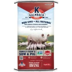Kalmbach Feeds Family Fixin's Non-GMO Sow Pellet Pig Feed, 50-lb Bag