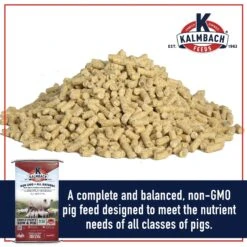 Kalmbach Feeds Family Fixin's Non-GMO Sow Pellet Pig Feed, 50-lb Bag -Meadow Farm 218177 PT2. AC SS1800 V1682113775