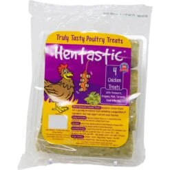 Hentastic Mealworm, Mint, Oregano, Basil, Parsley, Turmeric, & Probiotics Chicken Treats