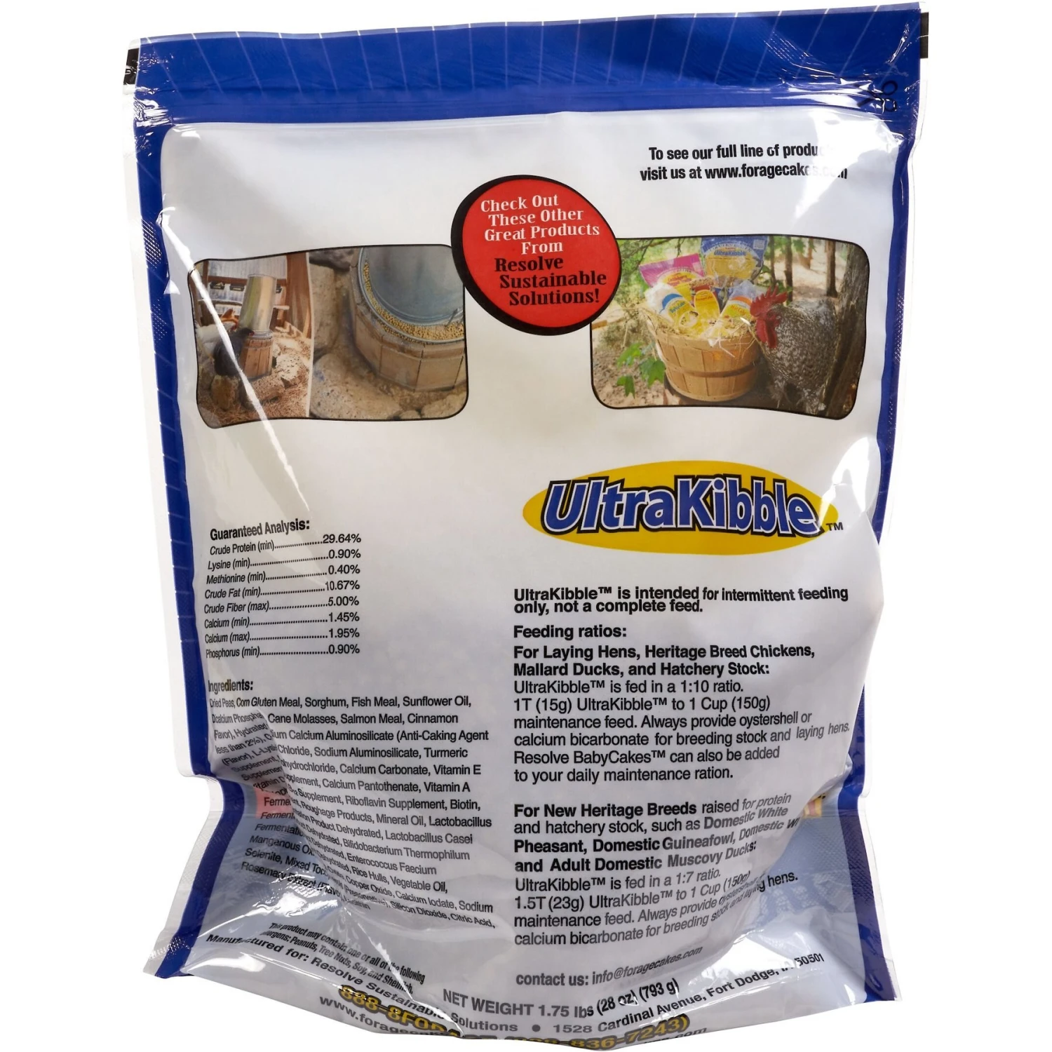 Farmers' Helper UltraKibble Poultry Treats 2 Farmers' Helper UltraKibble Poultry Treats - Image 2