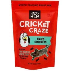 Happy Hen Treats Cricket Craze Dried Crickets Chicken Treats