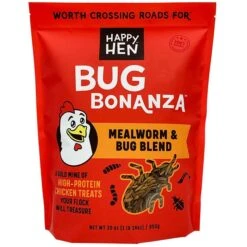 Happy Hen Treats Bug Bonanza Mealworm & Bug Mix Chicken Treats