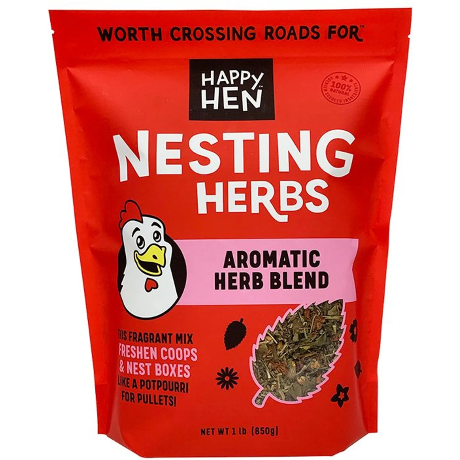 Happy Hen Treats Chicken Nesting Herbs, 1-lb Bag 1 Happy Hen Treats Chicken Nesting Herbs, 1-lb Bag