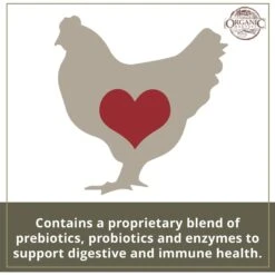 Kalmbach Feeds Organic Harvest 17% Protein Layer Crumbles Chicken Feed -Meadow Farm 222465 PT3. AC SS1800 V1682113090