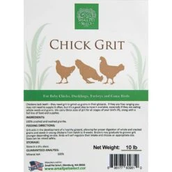 Small Pet Select Chick Grit, 10-lb Bag -Meadow Farm 224549 PT3. AC SS1800 V1612457168