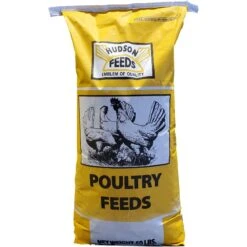 Hudson Feeds Poultry Feeds Chick Starter-Grower Medicated Chicken Feed, 50-lb Bag