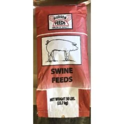 Hudson Feeds Swine Feeds Supreme Grower Complete Pig Food, 50-lb Bag