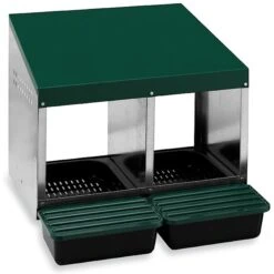 Homestead Essentials 2 Compartment Chicken Nesting Box