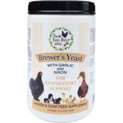 Fresh Eggs Daily Brewers Yeast With Garlic Chicken & Duck Feeding Supplement