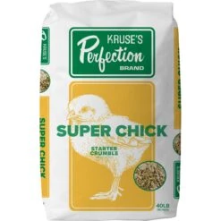 Kruse's Perfection Brand Super Chick Starter Crumble Medicated Chicken Feed