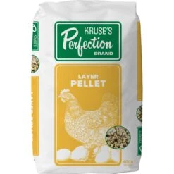 Kruse's Perfection Brand Poultry Layer Pellet Chicken Feed
