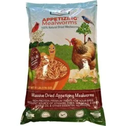 Amzey Appetizing Mealworms Wild Poultry Treats