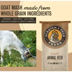 Scratch And Peck Feeds Organic Goat Feed, 40-lb Bag -Meadow Farm 239984 PT2. AC SS1800 V1665780394