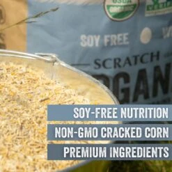 Scratch And Peck Feeds Organic Sheep Feed, 40-lb Bag -Meadow Farm 239986 PT7. AC SS1800 V1665780270
