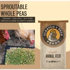 Scratch And Peck Feeds Organic Whole Peas Poultry Treats, 40-lb Bag 11 Scratch And Peck Feeds Organic Whole Peas Poultry Treats, 40-lb Bag -Meadow Farm 239997 PT2. AC SS1800 V1681146241