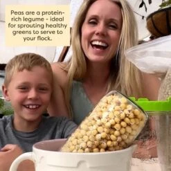 Scratch And Peck Feeds Organic Whole Peas Poultry Treats, 40-lb Bag 14 Scratch And Peck Feeds Organic Whole Peas Poultry Treats, 40-lb Bag -Meadow Farm 239997 PT5. AC SS1800 V1681145673