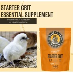 Scratch And Peck Feeds Cluckin' Good Chick Grit Chicken Supplement, 7-lb Bag -Meadow Farm 240002 PT2. AC SS1800 V1681146191
