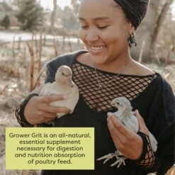 Scratch And Peck Feeds Cluckin' Good Grower Grit Chicken Supplement, 7-lb Bag -Meadow Farm 240006 PT5. AC SS1800 V1680881117