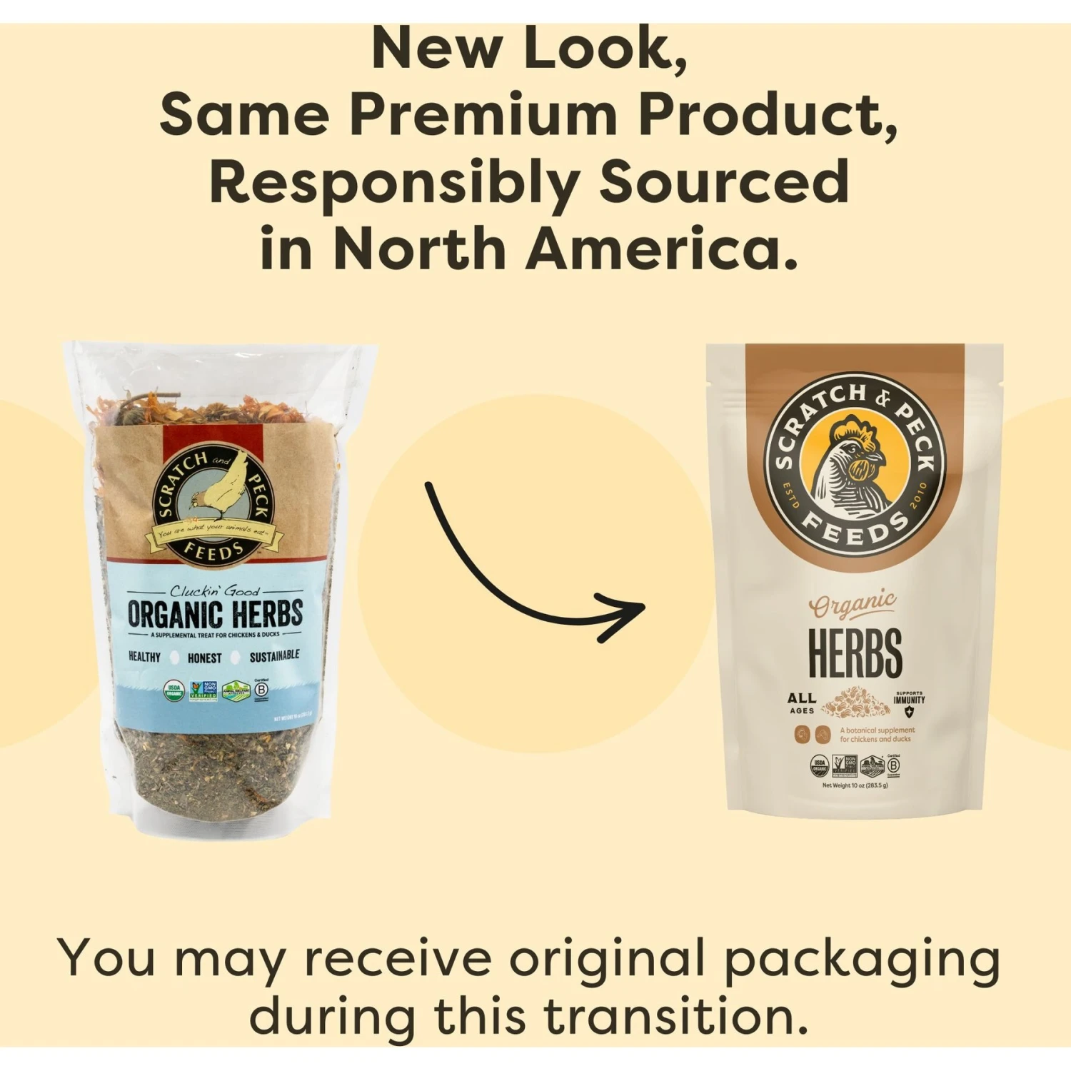 Scratch And Peck Feeds Cluckin' Good Organic Herbs Chicken Supplement, 10-oz Bag 4 Scratch And Peck Feeds Cluckin' Good Organic Herbs Chicken Supplement, 10-oz Bag - Image 4