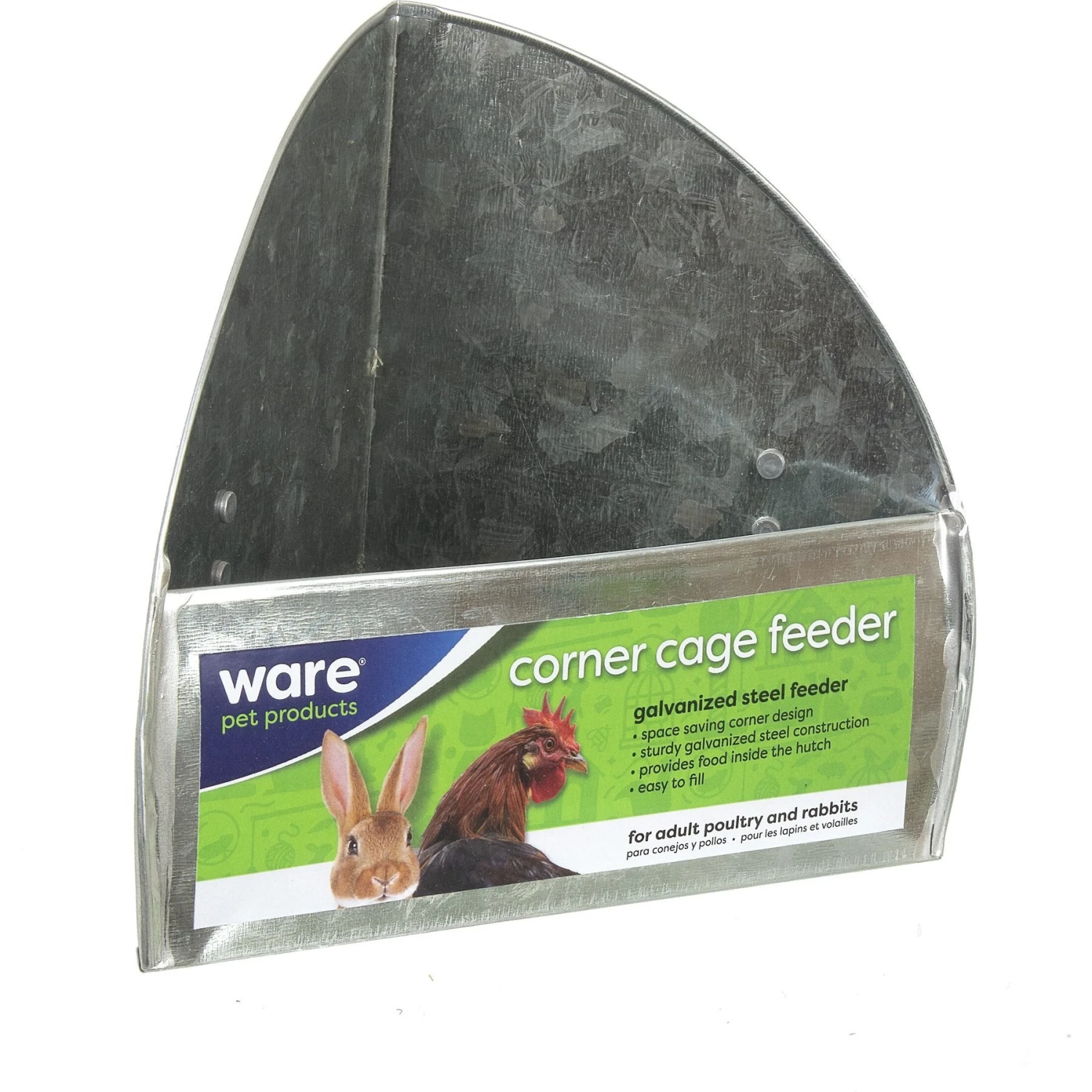 Ware Corner Cage Chicken Feeder 1 Ware Corner Cage Chicken Feeder