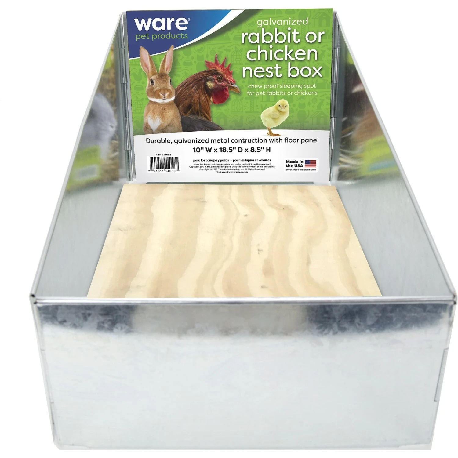 Ware Nest Box With Floor 1 Ware Nest Box With Floor