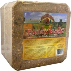 Sweet Country Feeds Poultry Block Chicken Supplement, 20-lb Block