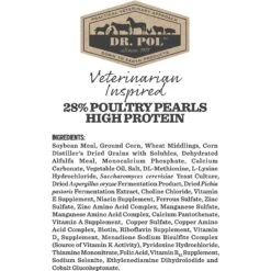 Dr. Pol High Protein 28% Poultry Pearls Complete Bird Feed -Meadow Farm 252429 PT4. AC SS1800 V1600206164