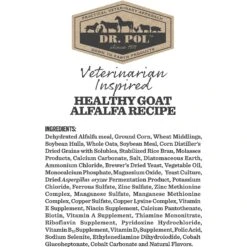 Dr. Pol Healthy Goat Alfalfa Recipe Goat Feed -Meadow Farm 252431 PT4. AC SS1800 V1600210624