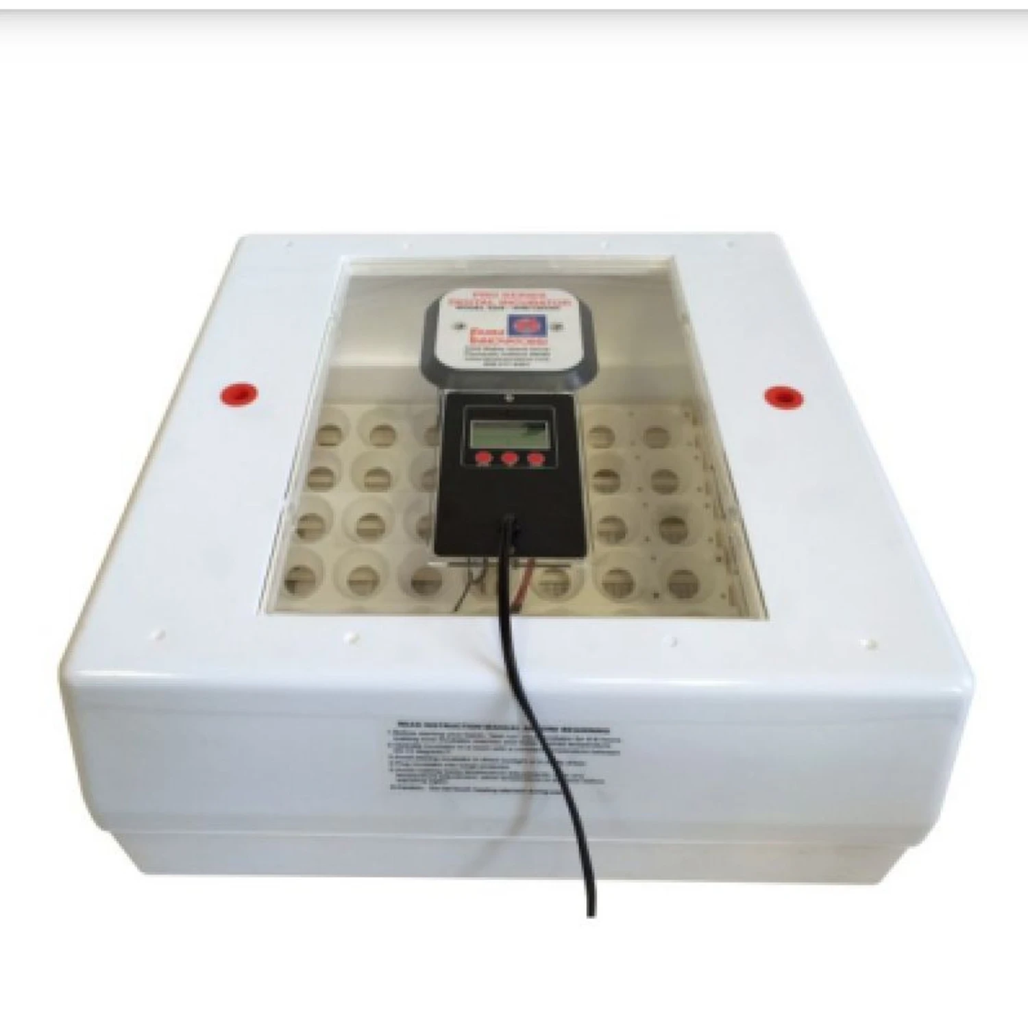 Farm Innovators Circulated Air Digital Bird Incubator & Egg Turner 2 Farm Innovators Circulated Air Digital Bird Incubator & Egg Turner - Image 2