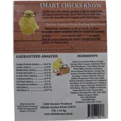 Little Farmer Products Chickie Picnic Chicken Treats, 3-lb Bag -Meadow Farm 272730 PT4. AC SS1800 V1618959453