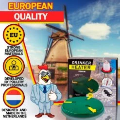 My Favorite Chicken Poultry Drinker Heater Plate -Meadow Farm 272759 PT7. AC SS1800 V1694025748