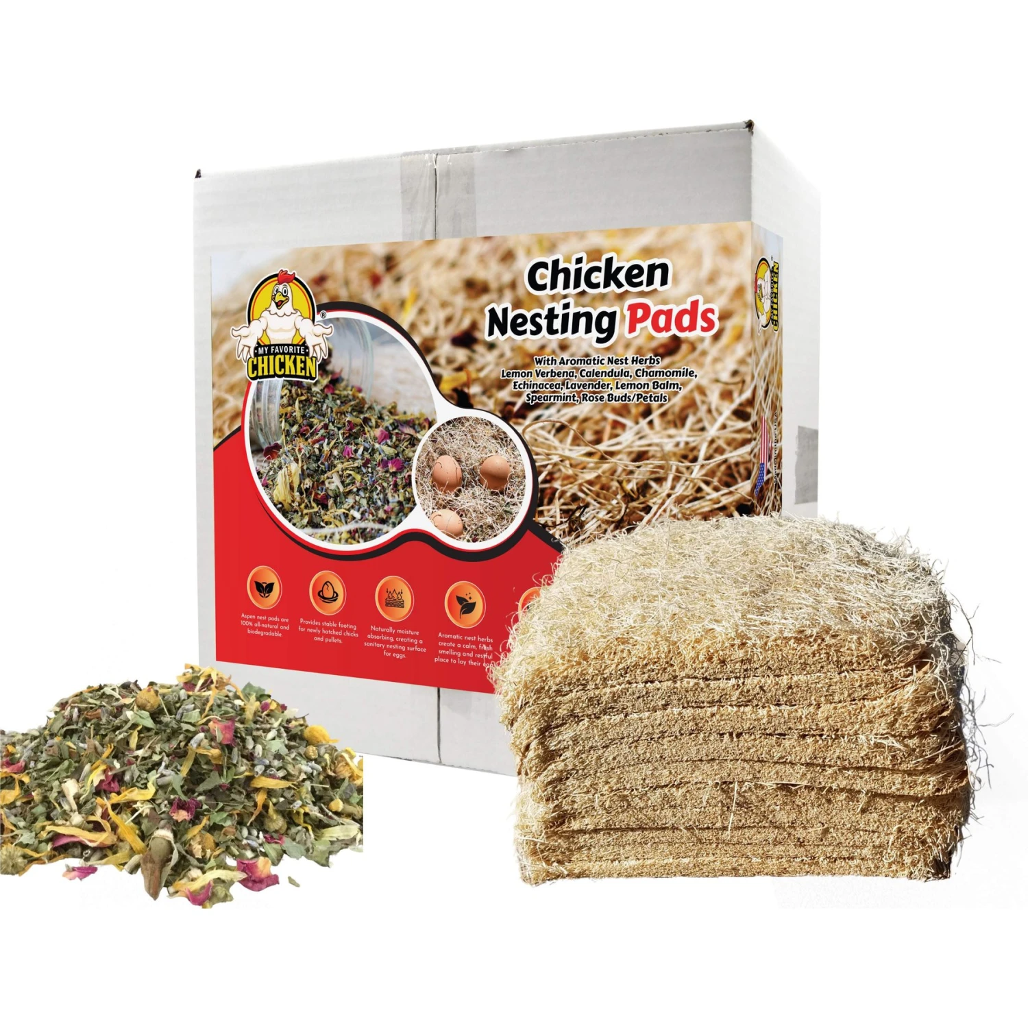 My Favorite Chicken Excelsior Chicken Nest Pads 1 My Favorite Chicken Excelsior Chicken Nest Pads