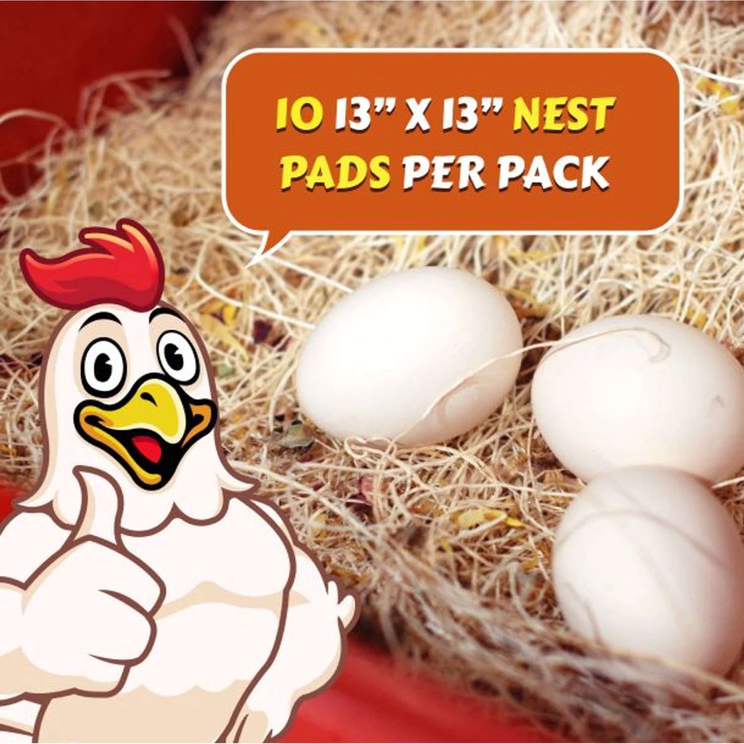 My Favorite Chicken Excelsior Chicken Nest Pads 2 My Favorite Chicken Excelsior Chicken Nest Pads - Image 2