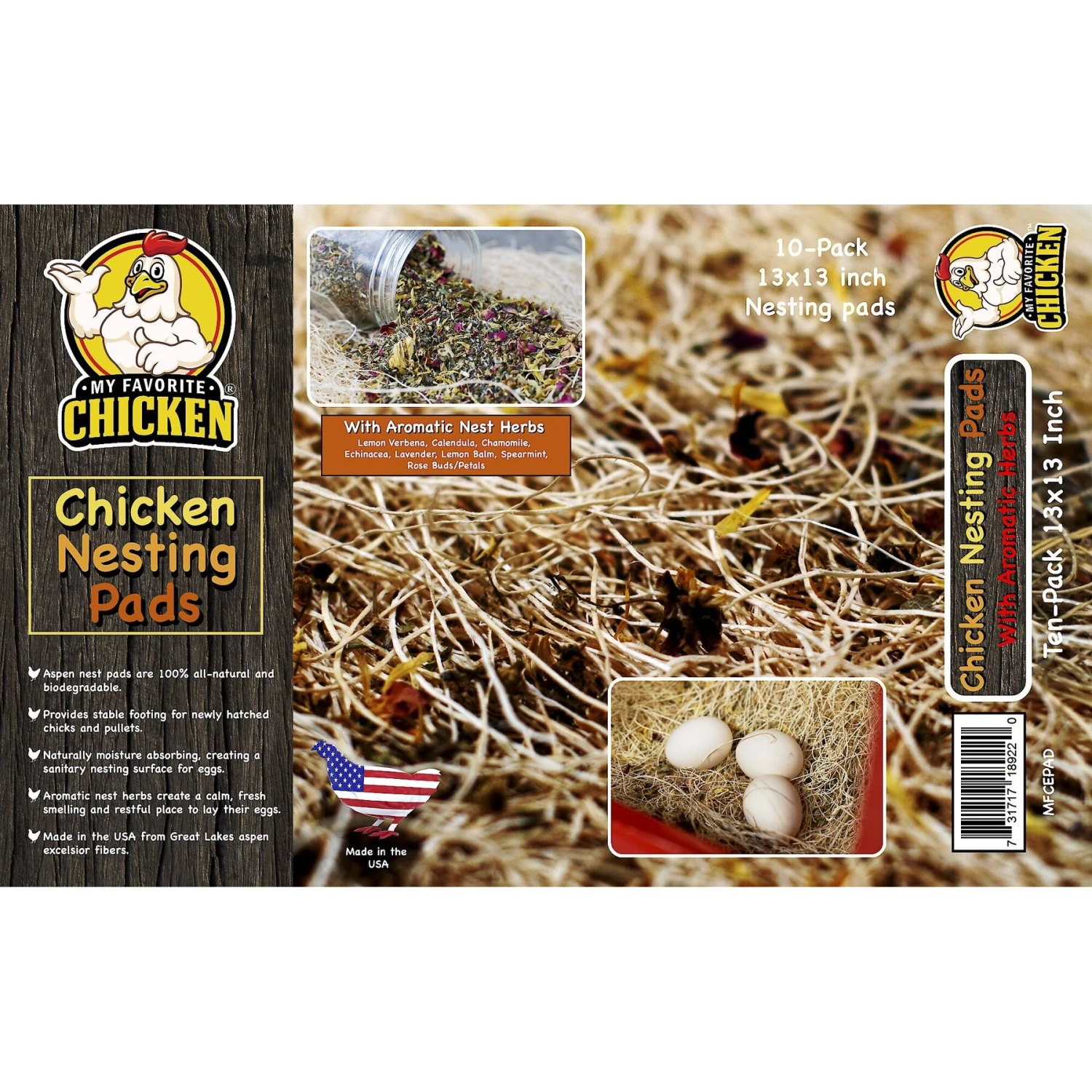 My Favorite Chicken Excelsior Chicken Nest Pads 8 My Favorite Chicken Excelsior Chicken Nest Pads - Image 8