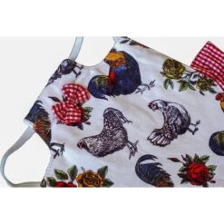 Hen Couture Chickens & Roses Hen Saddle -Meadow Farm 272788 PT3. AC SS1800 V1618959747