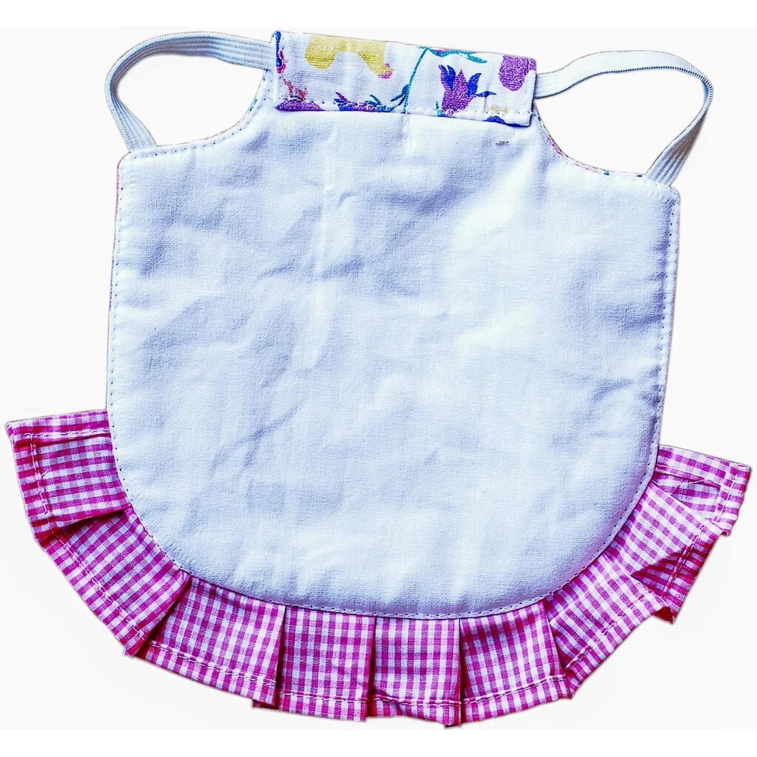 Hen Couture Chickens & Tulips Hen Saddle 4 Hen Couture Chickens & Tulips Hen Saddle - Image 4