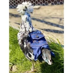 Hen Couture Blue Denim Hen Saddle -Meadow Farm 272794 PT5. AC SS1800 V1618963936