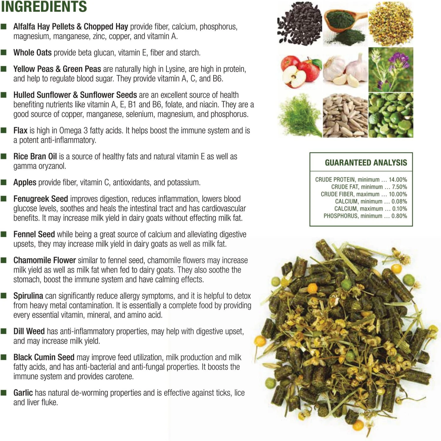 Crypto Aero Dairy Goat Meadow Mix Goat Feed, 50-lb Bag 4 Crypto Aero Dairy Goat Meadow Mix Goat Feed, 50-lb Bag - Image 4