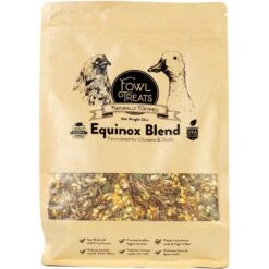 Fowl Treats Mealworm Blend Equinox Blend Chicken & Duck Treats, 2-lb Bag