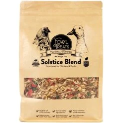 Fowl Treats Mealworm Blend Solstice Blend Chicken & Duck Treats, 2-lb Bag