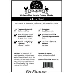 Fowl Treats Mealworm Blend Solstice Blend Chicken & Duck Treats, 2-lb Bag 11 Fowl Treats Mealworm Blend Solstice Blend Chicken & Duck Treats, 2-lb Bag -Meadow Farm 281960 PT3. AC SS1800 V1616539972