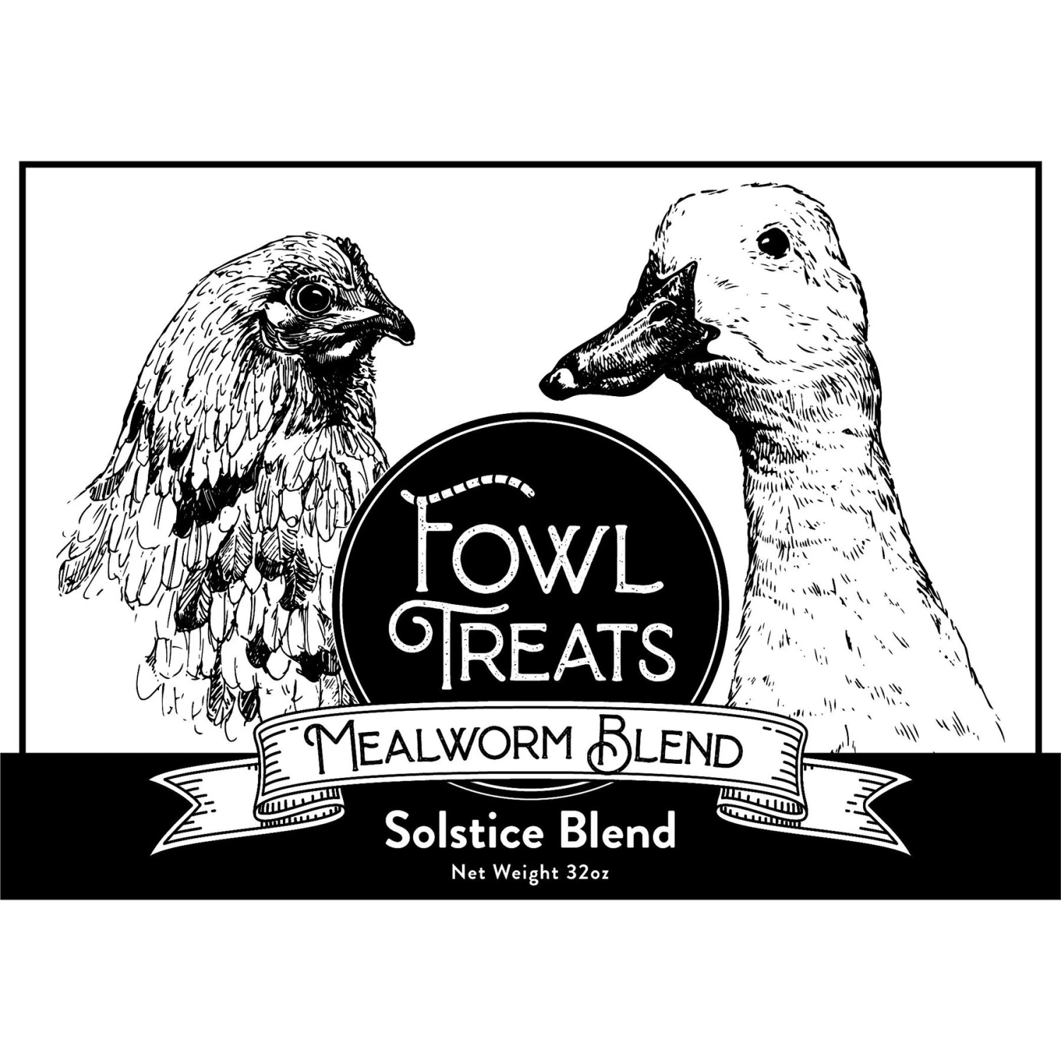 Fowl Treats Mealworm Blend Solstice Blend Chicken & Duck Treats, 2-lb Bag 5 Fowl Treats Mealworm Blend Solstice Blend Chicken & Duck Treats, 2-lb Bag - Image 5