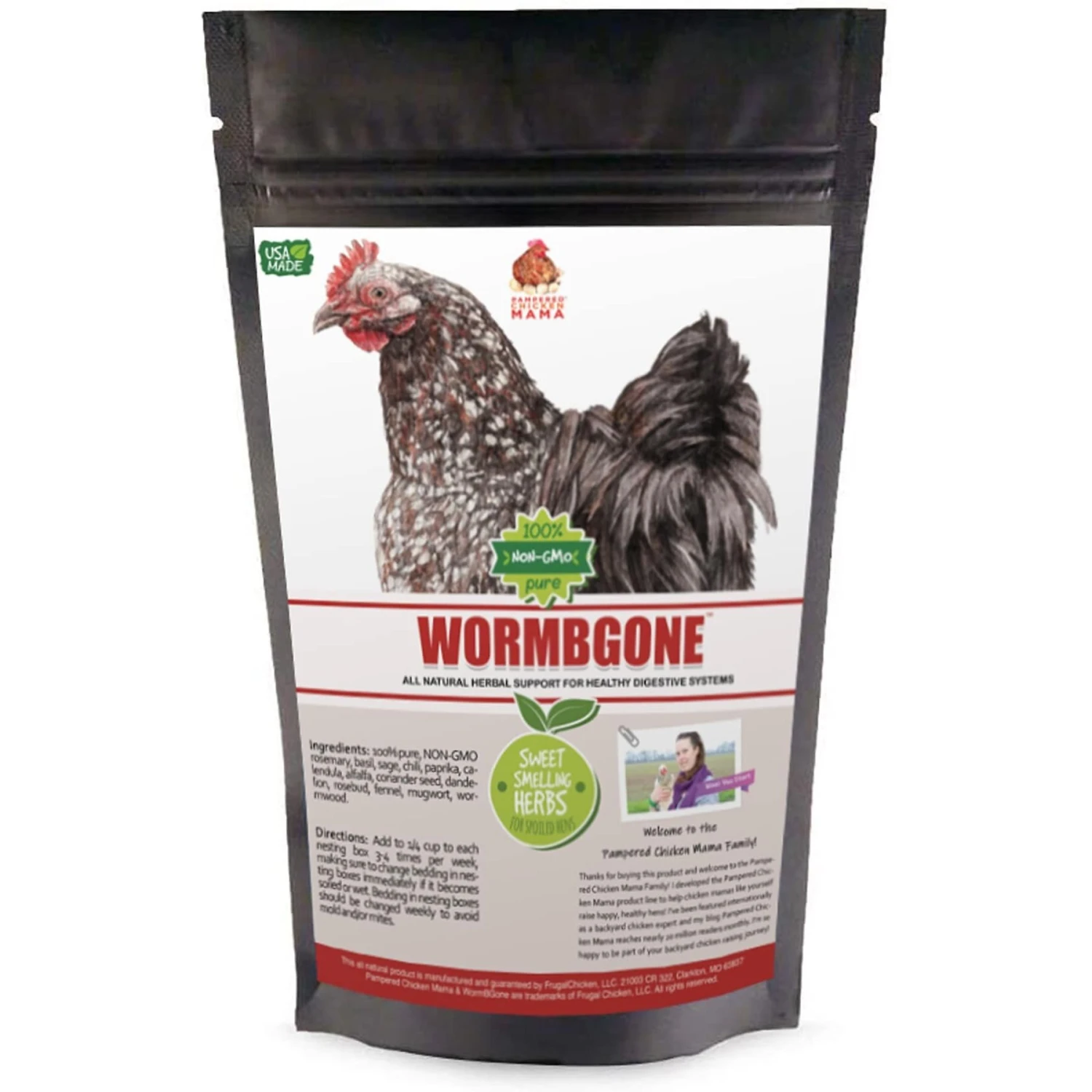 Pampered Chicken Mama WormBGone Coop & Poultry Nesting Box Herbs 1 Pampered Chicken Mama WormBGone Coop & Poultry Nesting Box Herbs