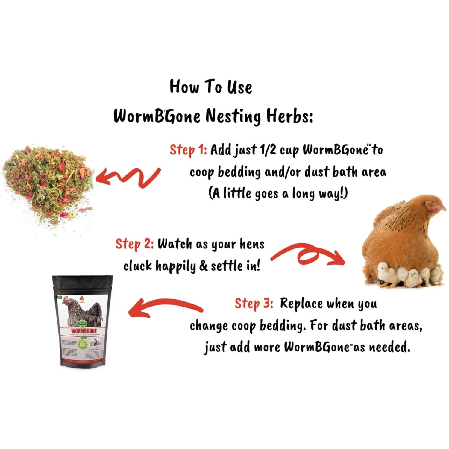 Pampered Chicken Mama WormBGone Coop & Poultry Nesting Box Herbs 5 Pampered Chicken Mama WormBGone Coop & Poultry Nesting Box Herbs - Image 5