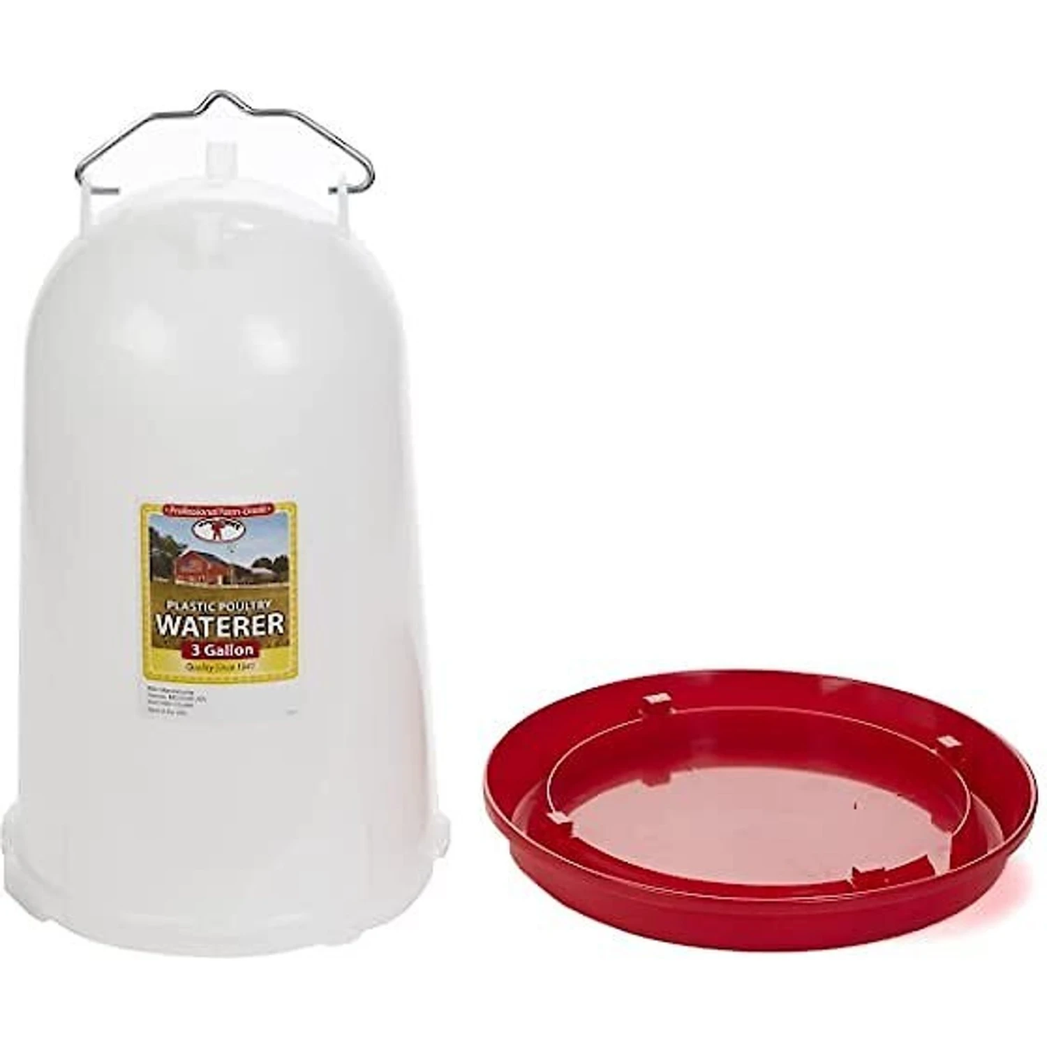 Little Giant Poultry Drinker, 3-gal 2 Little Giant Poultry Drinker, 3-gal - Image 2
